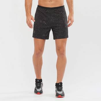 Salomon SENSE 5 Miesten Shortsit Mustat | FI-M2371