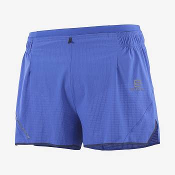 Salomon SENSE AERO 3'' Miesten Shortsit Sininen | FI-W2710
