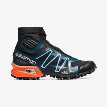 Salomon SNOWCROSS ADVANCED Naisten Vedenpitävät Kengät Mustat Vihreä | FI-O2547