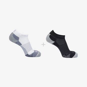 Salomon SPEEDCROSS 2-PACK Naisten Sukat Valkoinen Mustat | FI-O1805