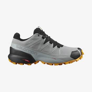 Salomon SPEEDCROSS 5 GORE-TEX Miesten Maastojuoksukengät Mustat Harmaat | FI-O1404