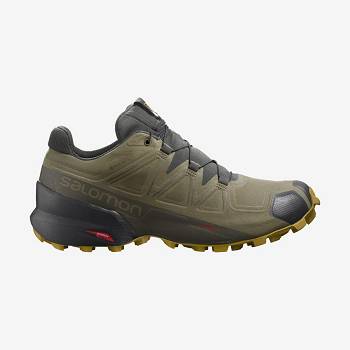 Salomon SPEEDCROSS 5 GORE-TEX Miesten Maastojuoksukengät Oliivinvihreä | FI-S2234