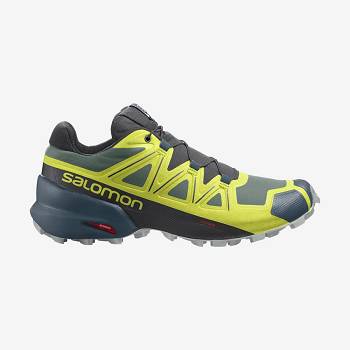Salomon SPEEDCROSS 5 Miesten Maastojuoksukengät Keltainen Mustat | FI-L2369