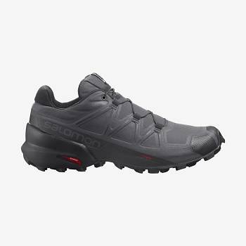 Salomon SPEEDCROSS 5 Miesten Maastojuoksukengät Hopea | FI-N1197