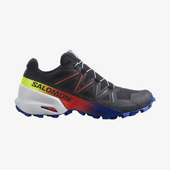 Salomon SPEEDCROSS 5 RACING PACK Naisten Maastojuoksukengät Mustat Keltainen | FI-wN1617