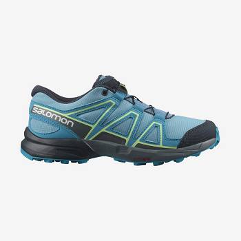 Salomon SPEEDCROSS Lasten Maastojuoksukengät Sininen | FI-W3980