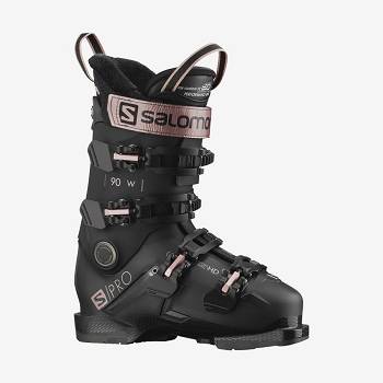 Salomon S/PRO 90 Naisten Monot Mustat Kultaiset | FI-O1014