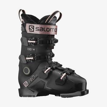 Salomon S/PRO HV 100 Naisten Monot Mustat Pinkki Kultaiset | FI-A1563