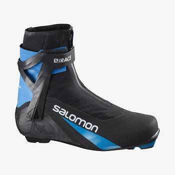 Salomon S/RACE CARBON SKATE PROLINK Naisten Vedenpitävät Talvikengät Mustat Sininen | FI-wO1845