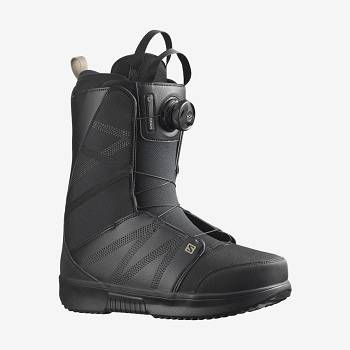 Salomon TITAN BOA Miesten Monot Mustat Mustat | FI-wN2177