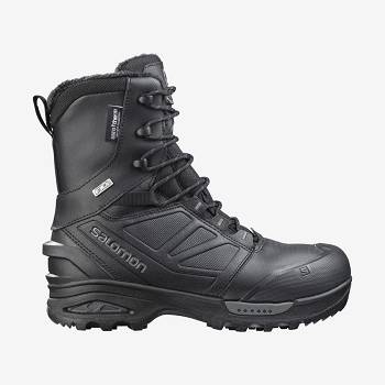 Salomon TOUNDRA FORCES CLIMASALOMON™ WATERPROOF Miesten Taktiset Kengät Mustat | FI-N2464