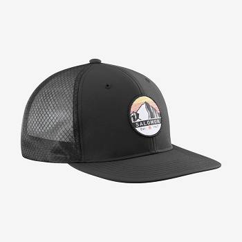 Salomon TRUCKER Miesten Hatut Mustat | FI-M2000