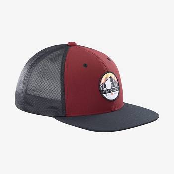 Salomon TRUCKER Miesten Hatut Punainen | FI-O1334