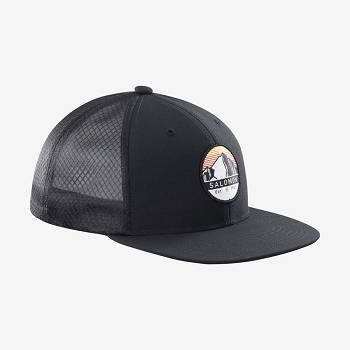 Salomon TRUCKER Naisten Hatut Mustat | FI-M1475
