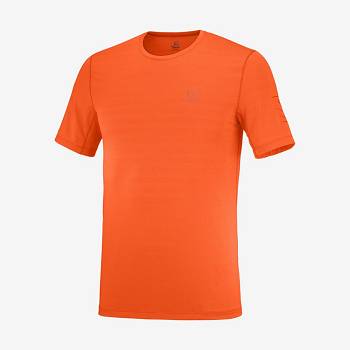 Salomon T Paidat OUTLINE Miesten T Paidat Oranssi | FI-M2301