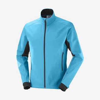 Salomon Takki AGILE SOFTSHELL Miesten Hiihtotakit Sininen | FI-O1280