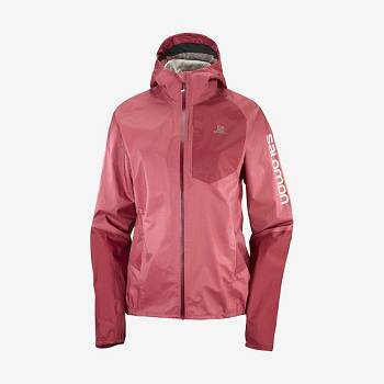 Salomon Takki BONATTI WATERPROOF Naisten Hiihtotakit Punainen | FI-M1195