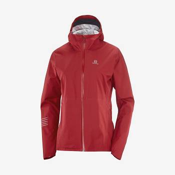 Salomon Takki BONATTI WATERPROOF Naisten Hiihtotakit Punainen | FI-M1818