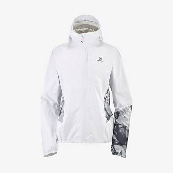 Salomon Takki BONATTI WATERPROOF Naisten Hiihtotakit Valkoinen | FI-O2274