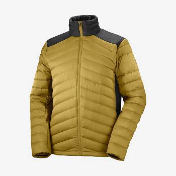 Salomon Takki ESSENTIAL XWARM DOWN Miesten Hiihtotakit Keltainen | FI-L2257