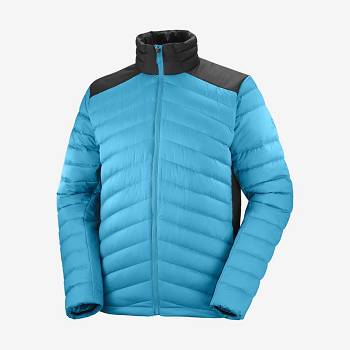 Salomon Takki ESSENTIAL XWARM DOWN Miesten Hiihtotakit Sininen | FI-O2090