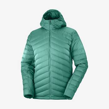 Salomon Takki ESSENTIAL XWARM DOWN Miesten Hiihtotakit Vihreä | FI-O2106