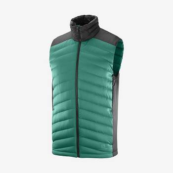 Salomon Takki ESSENTIAL XWARM DOWN Miesten Hiihtotakit Vihreä | FI-W2230