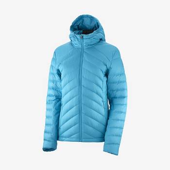 Salomon Takki ESSENTIAL XWARM DOWN Naisten Hiihtotakit Sininen | FI-O1075