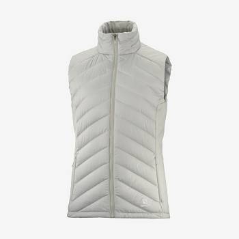 Salomon Takki ESSENTIAL XWARM DOWN Naisten Hiihtotakit Hopea | FI-O1159