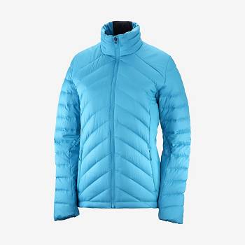 Salomon Takki ESSENTIAL XWARM DOWN Naisten Hiihtotakit Sininen | FI-O1495