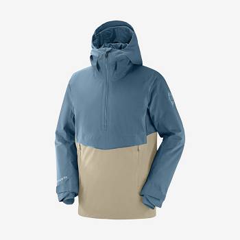 Salomon Takki GRAVITY GORE-TEX ANORAK Miesten Hiihtotakit Sininen | FI-N1918
