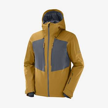 Salomon Takki HIGHLAND Miesten Hiihtotakit Keltainen | FI-L1830
