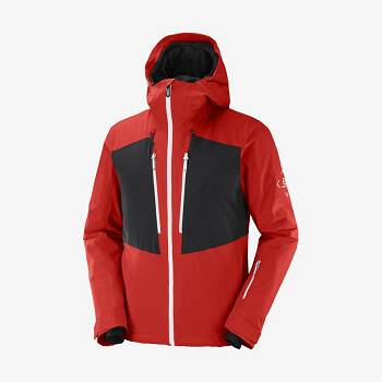 Salomon Takki HIGHLAND Miesten Hiihtotakit Punainen | FI-M1909