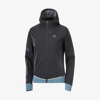 Salomon Takki LIGHT SHELL Naisten Hiihtotakit Mustat | FI-M1104