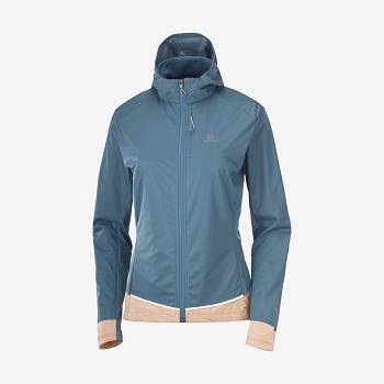 Salomon Takki LIGHT SHELL Naisten Hiihtotakit Sininen | FI-M1377