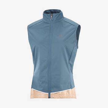 Salomon Takki LIGHT SHELL Naisten Hiihtotakit Sininen | FI-M1965