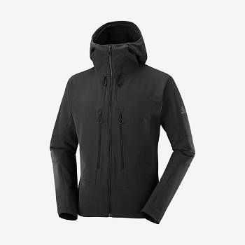 Salomon Takki OUTPEAK SOFTSHELL Miesten Hiihtotakit Mustat | FI-W1730