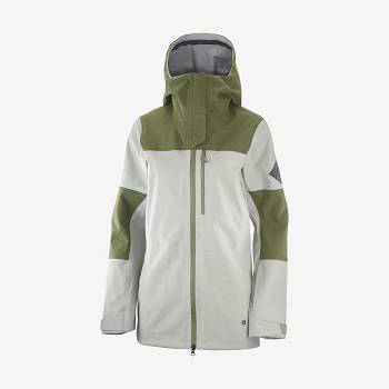 Salomon Takki STANCE 3L Naisten Hiihtotakit Oliivinvihreä | FI-L2313