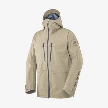 Salomon Takki S/LAB QST GORE-TEX PRO 3L Miesten Hiihtotakit Ruskea | FI-O1329