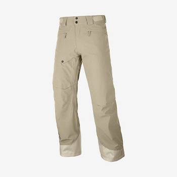 Salomon UNTRACKED Miesten Hiihtohousut Beige | FI-S1723