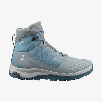 Salomon VAYA BLAZE THINSULATE™ CLIMASALOMON™ WATERPROOF Naisten Talvisaappaat Sininen | FI-O2118