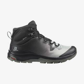 Salomon VAYA MID GORE-TEX Naisten Vaelluskengät Mustat Valkoinen | FI-A2214