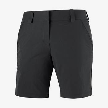 Salomon WAYFARER Naisten Shortsit Mustat | FI-A2158