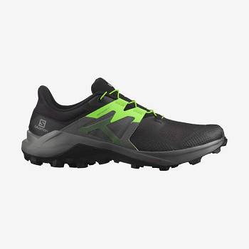 Salomon WILDCROSS 2 Miesten Maastojuoksukengät Mustat Vihreä | FI-S1947