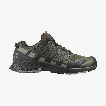 Salomon XA PRO 3D V8 WIDE Miesten Maastojuoksukengät Violetit Harmaat | FI-S2297