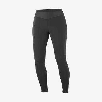 Salomon XA WARM Naisten Juoksuhousut Mustat | FI-L2243