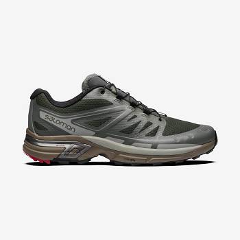 Salomon XT-WINGS 2 ADVANCED Miesten Tennarit Oliivinvihreä | FI-O1840