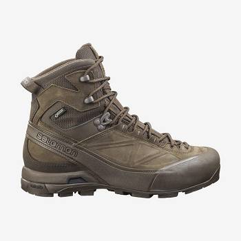 Salomon X ALP GORE-TEX FORCES Naisten Vedenpitävät Talvikengät Ruskea | FI-L1368