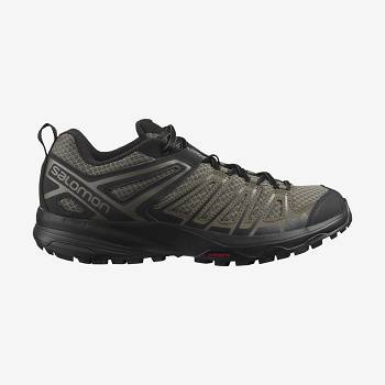 Salomon X CREST Miesten Vaelluskengät Oliivinvihreä | FI-O1420
