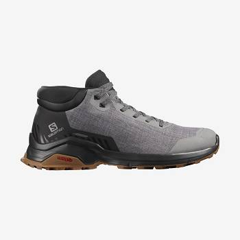 Salomon X REVEAL CHUKKA CLIMASALOMON™ Miesten Vedenpitävät Talvikengät Harmaat | FI-wO2517
